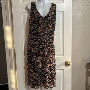 Jones New York Animal Print Sleeveless dress
